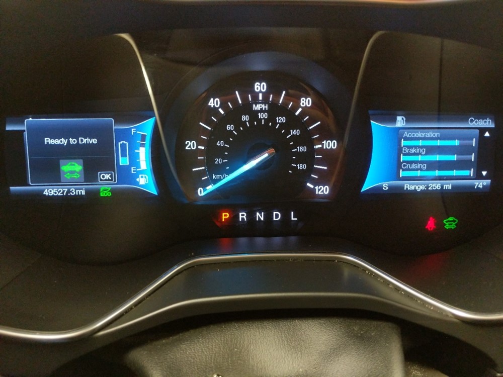 2017 Ford Fusion - Odometer Close Up