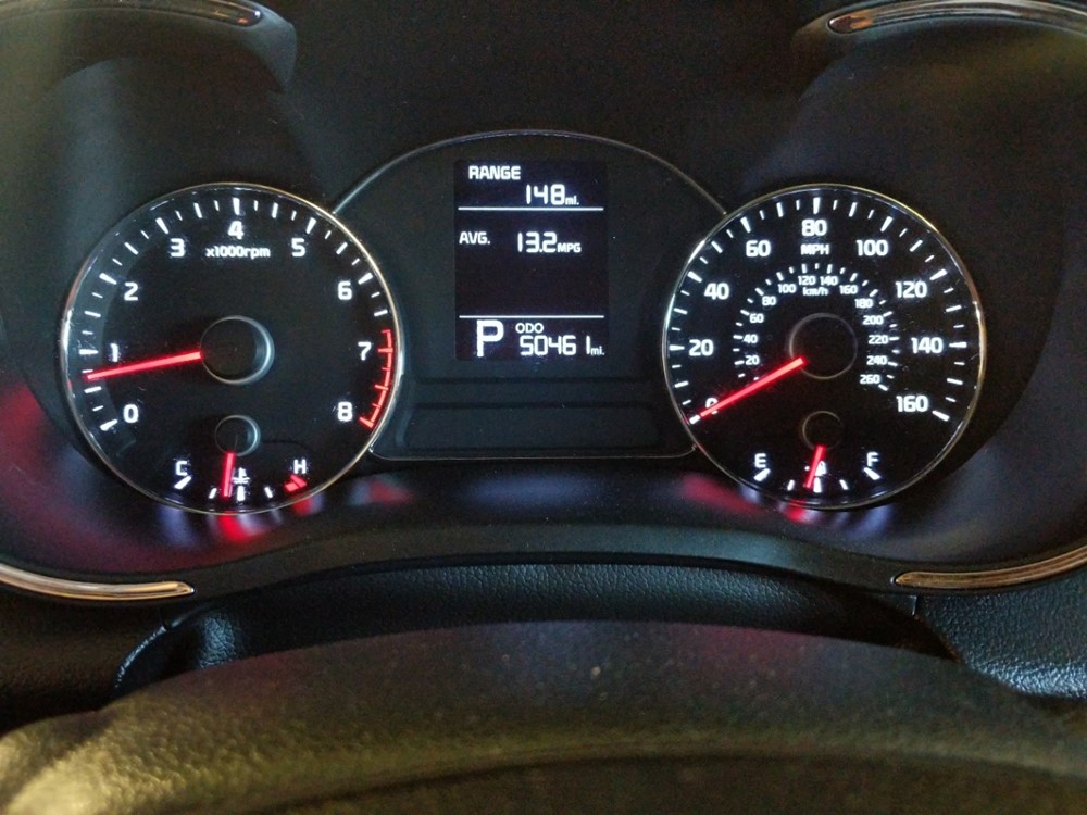 2016 Kia Forte - Odometer Close Up