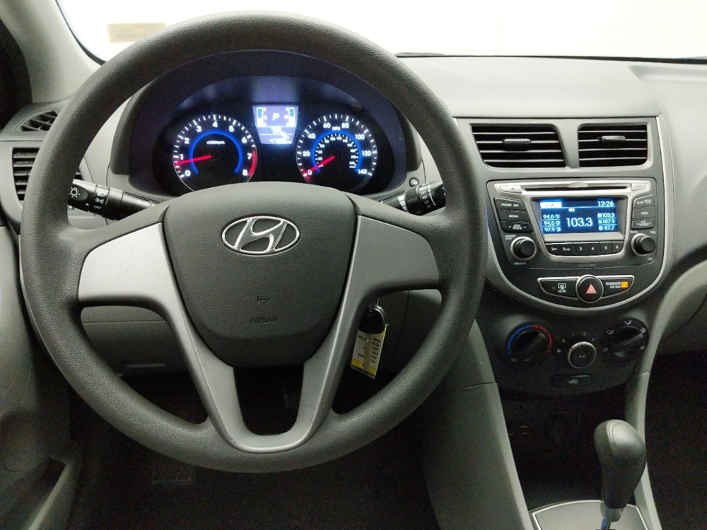 2017 Hyundai Accent - Driver Dash