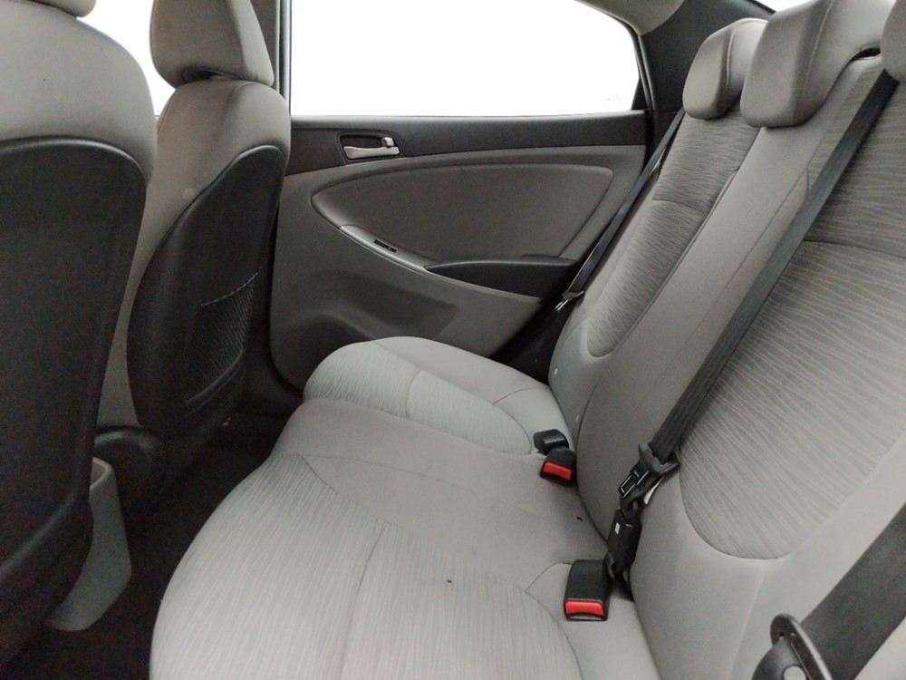 2017 Hyundai Accent - Driver Rear Seat