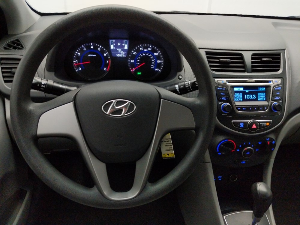 2017 Hyundai Accent - Driver Dash