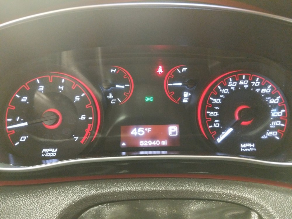 2016 Dodge Dart - Odometer Close Up