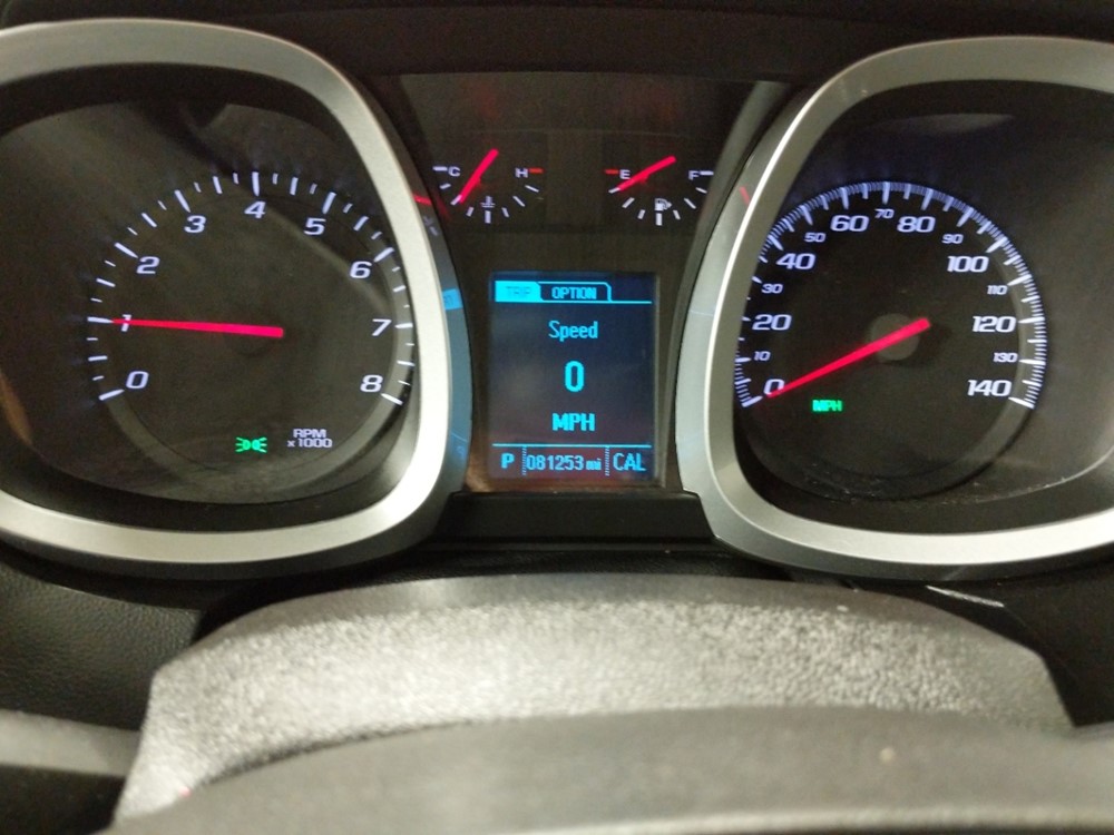 2014 Chevrolet Equinox - Odometer Close Up