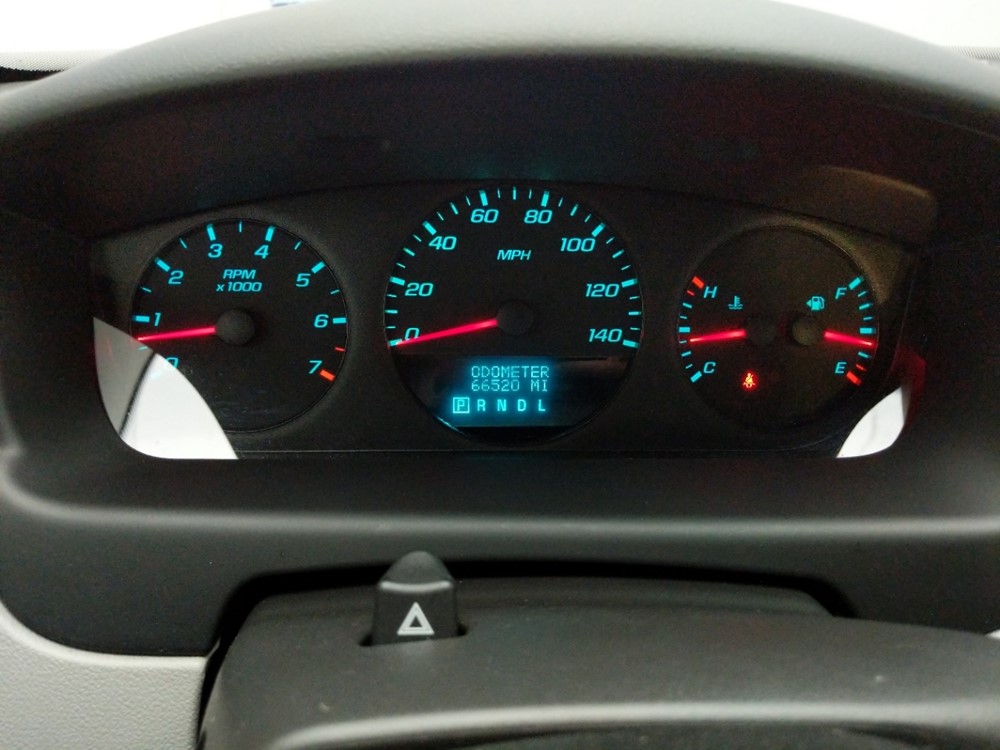 2016 Chevrolet Impala - Odometer Close Up