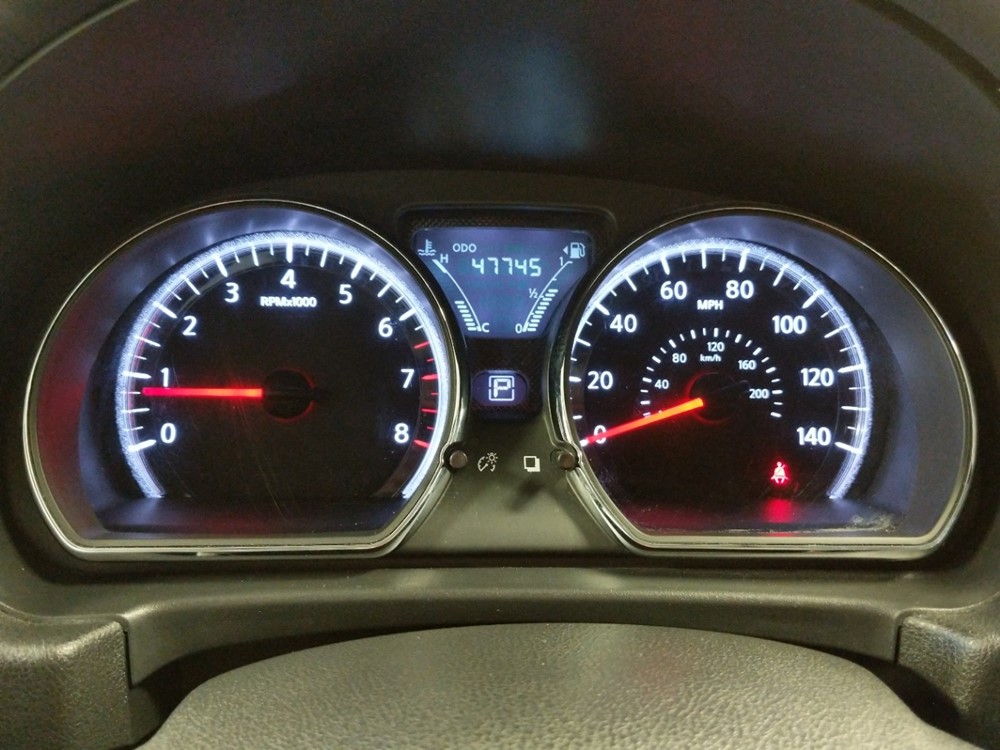 2017 Nissan Versa - Odometer Close Up