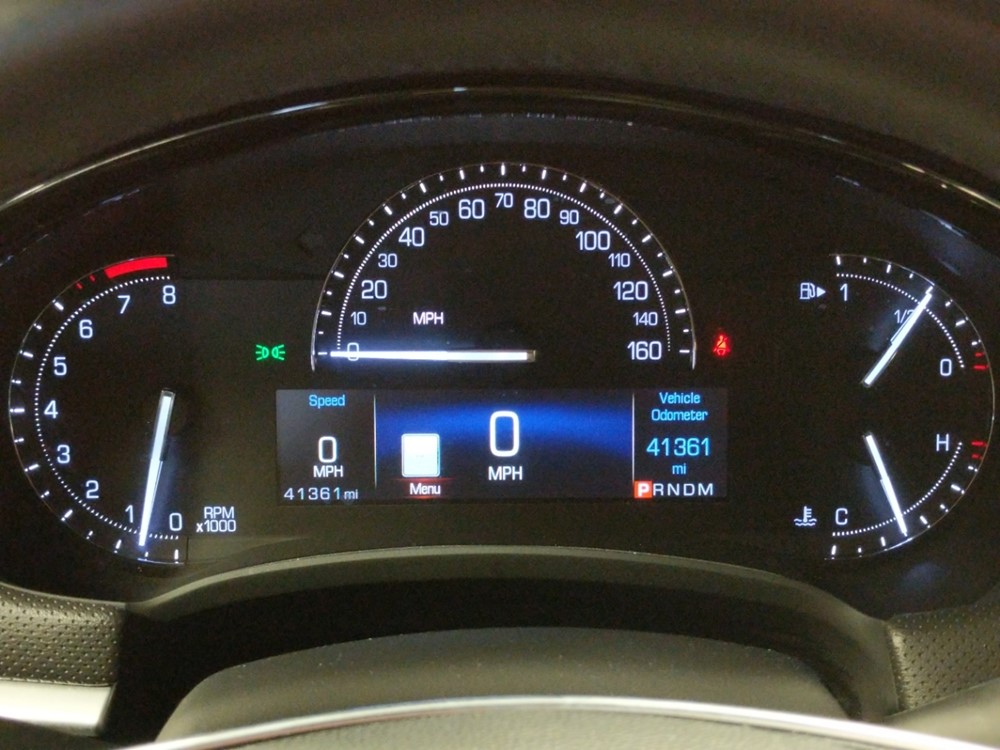 2017 Cadillac XTS - Odometer Close Up