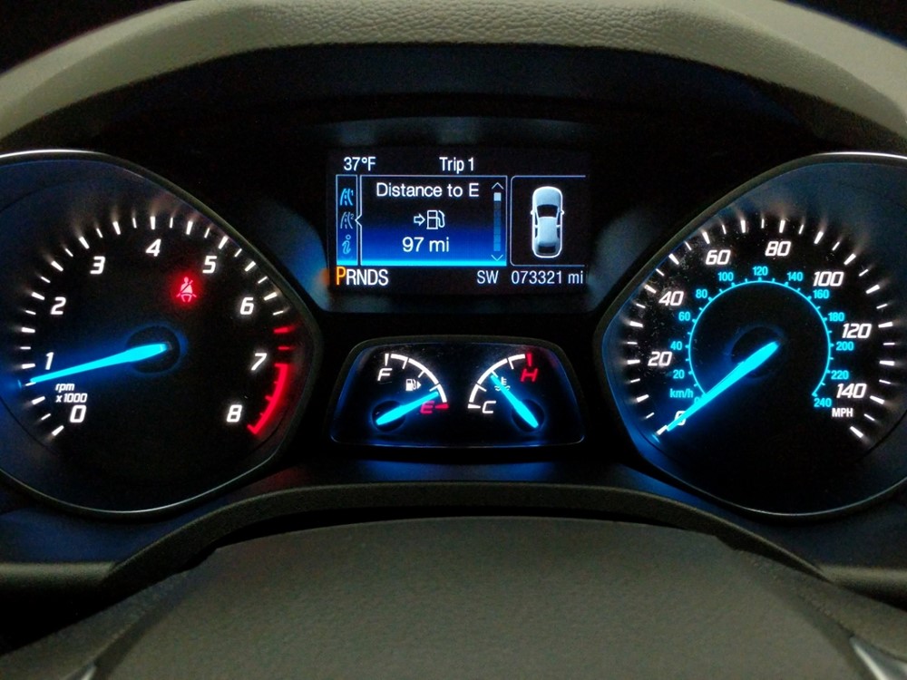 2015 Ford Escape - Odometer Close Up
