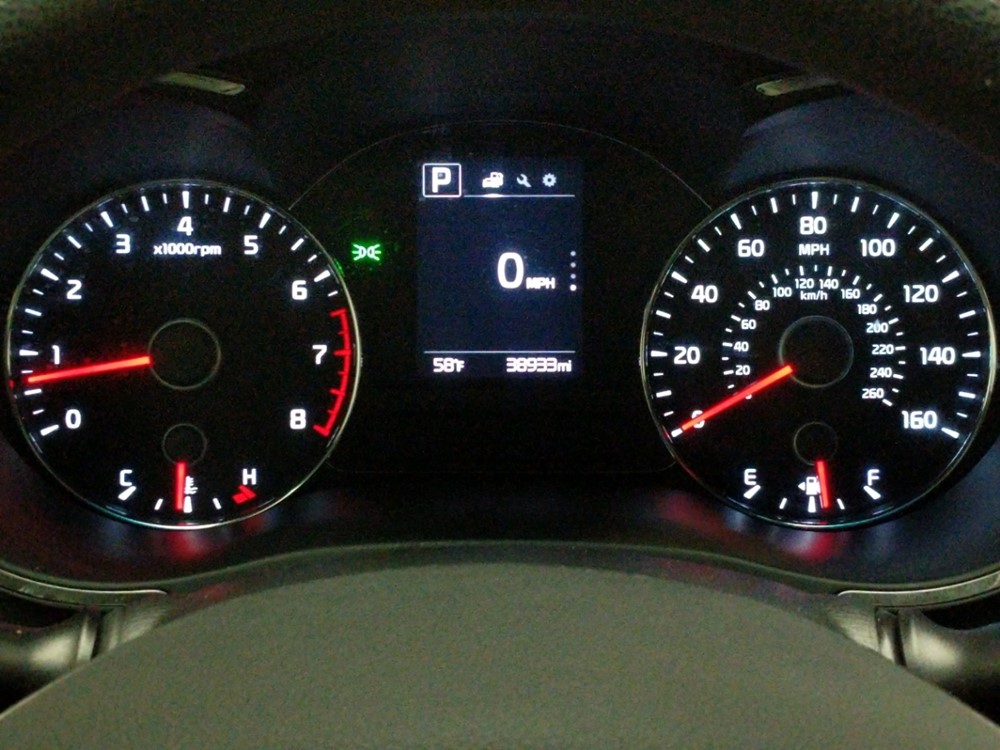 2017 Kia Forte - Odometer Close Up