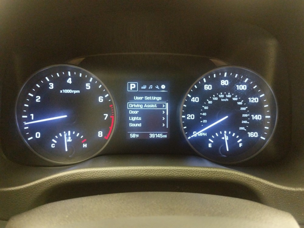2018 Hyundai Elantra - Odometer Close Up