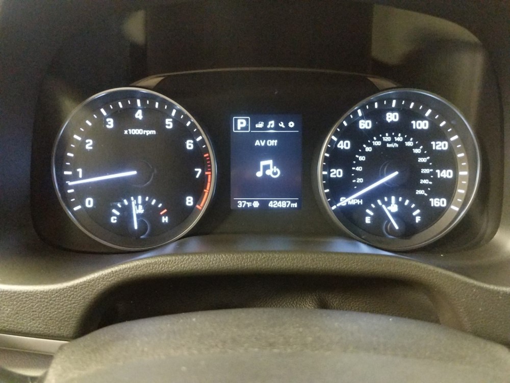 2018 Hyundai Elantra - Odometer Close Up