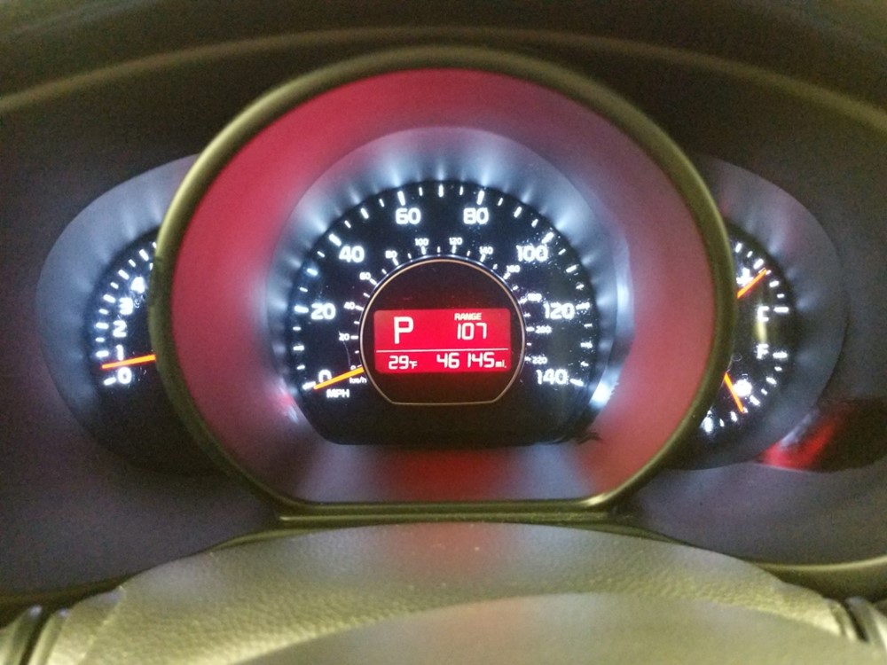 2018 Kia Soul - Odometer Close Up