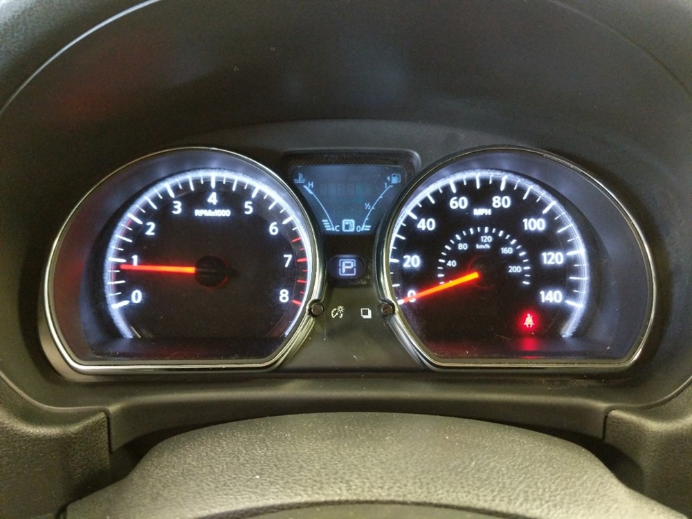 2017 Nissan Versa - Odometer Close Up
