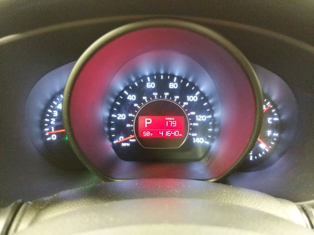 2018 Kia Soul - Odometer Close Up