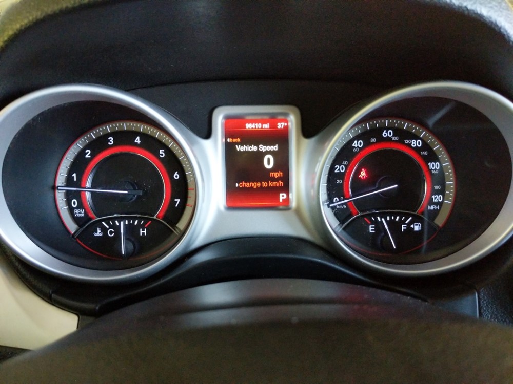 2016 Dodge Journey - Odometer Close Up