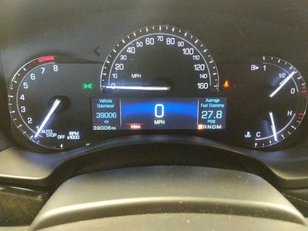 2017 Cadillac ATS - Odometer Close Up