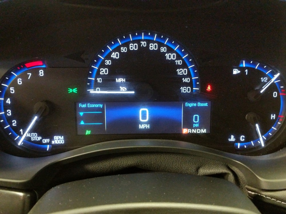 2016 Cadillac ATS - Odometer Close Up