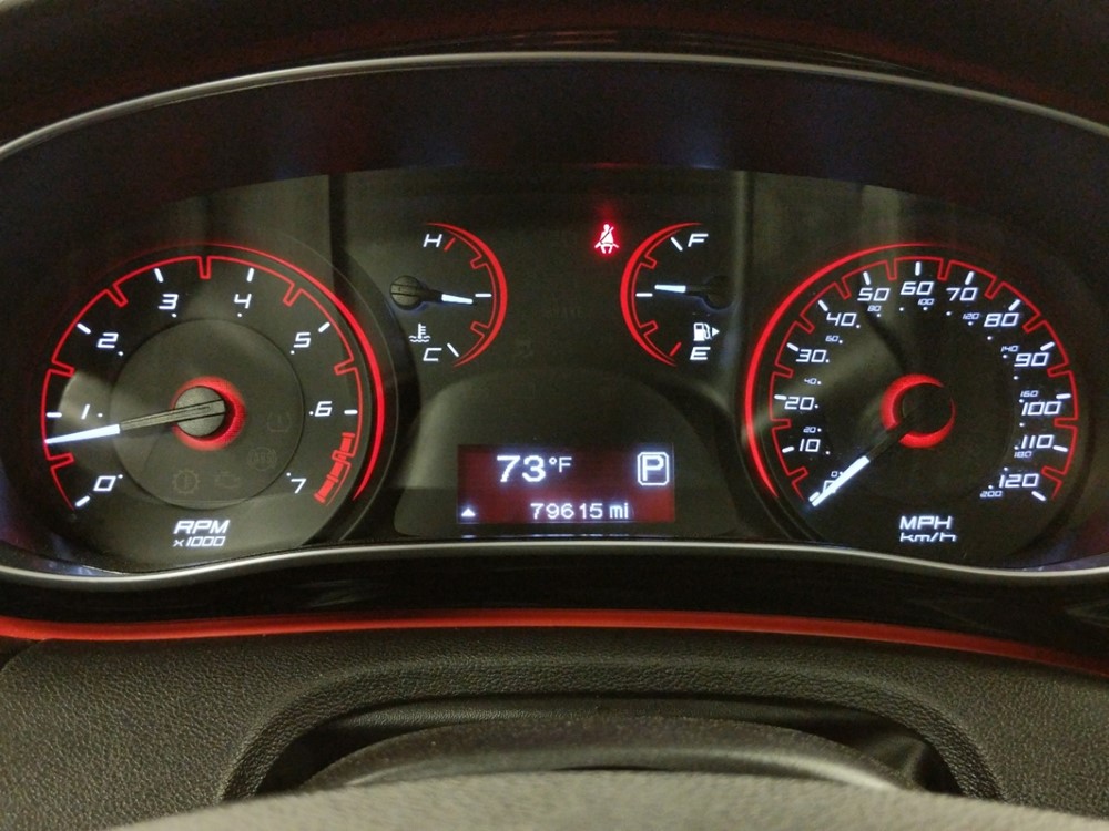 2016 Dodge Dart - Odometer Close Up