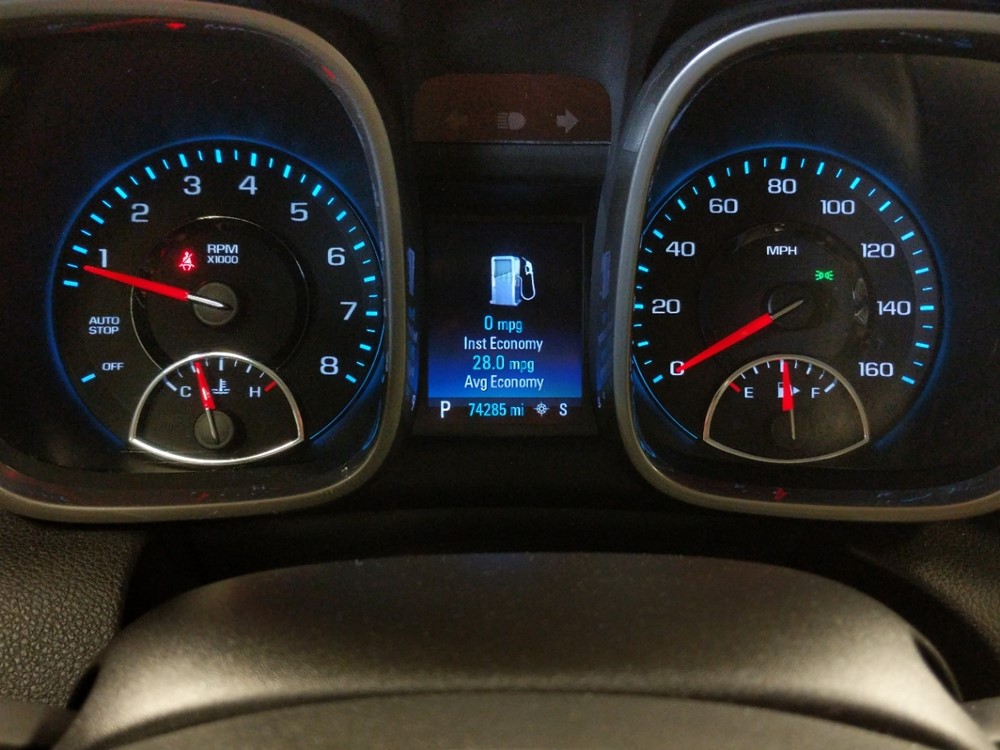 2016 Chevrolet Malibu - Odometer Close Up