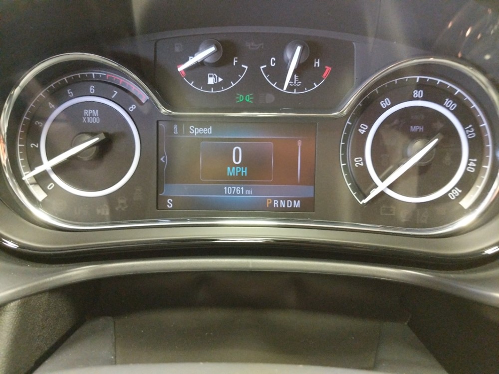 2016 Buick Regal - Odometer Close Up