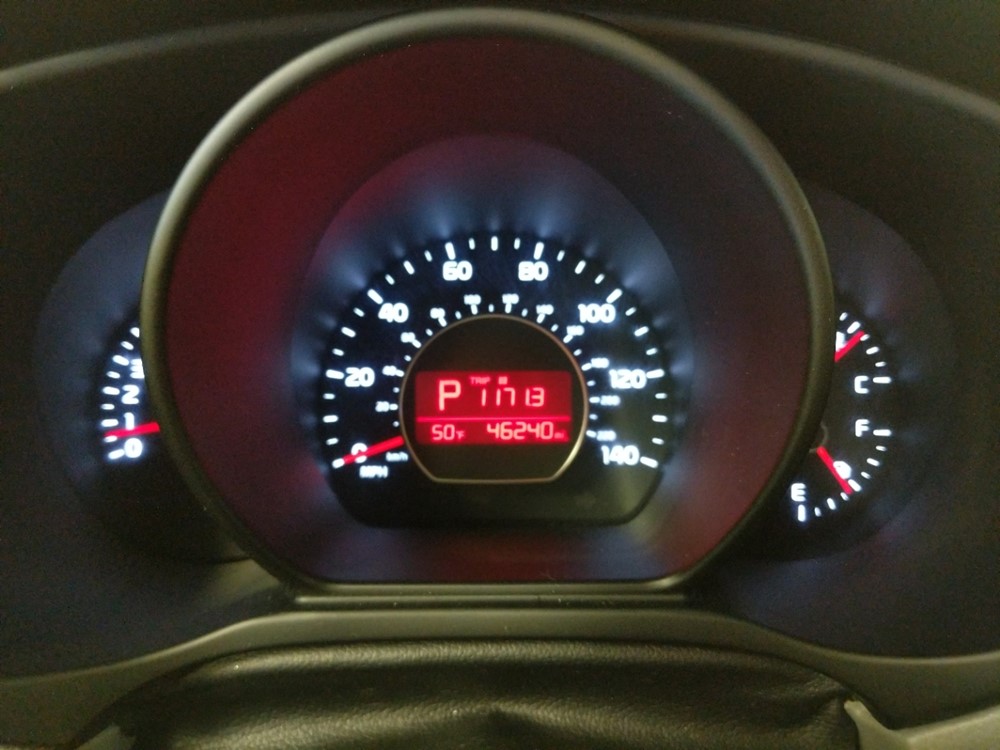 2017 Kia Soul - Odometer Close Up