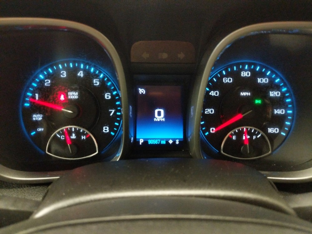 2016 Chevrolet Malibu - Odometer Close Up