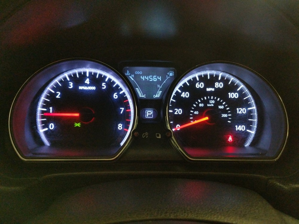 2017 Nissan Versa - Odometer Close Up