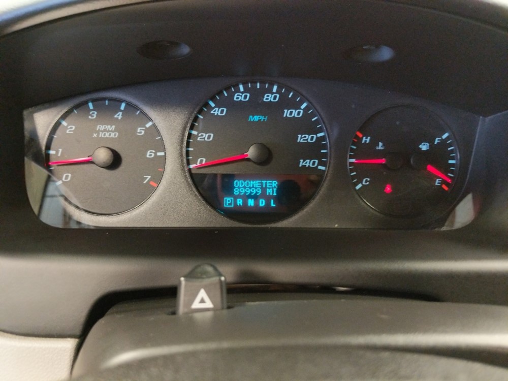 2014 Chevrolet Impala - Odometer Close Up