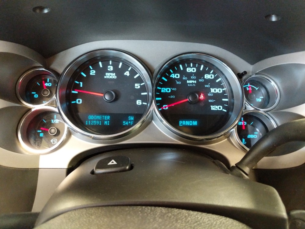 2011 GMC Sierra 1500 - Odometer Close Up