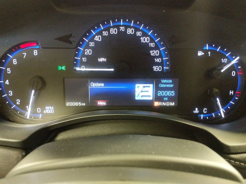 2016 Cadillac ATS - Odometer Close Up