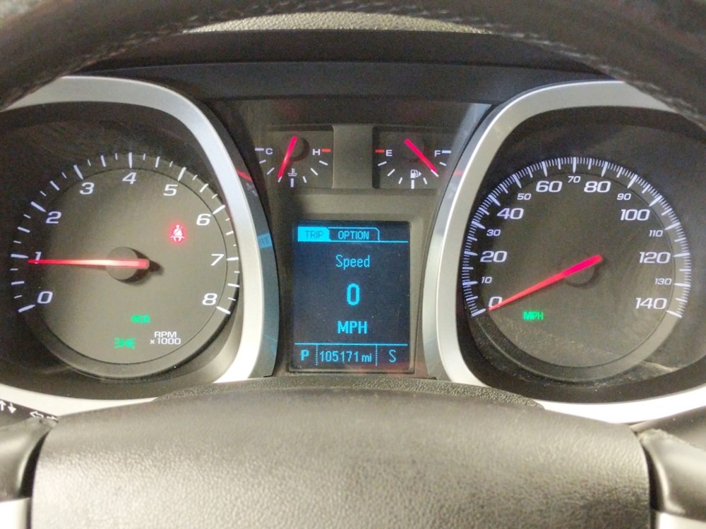 2013 Chevrolet Equinox - Odometer Close Up