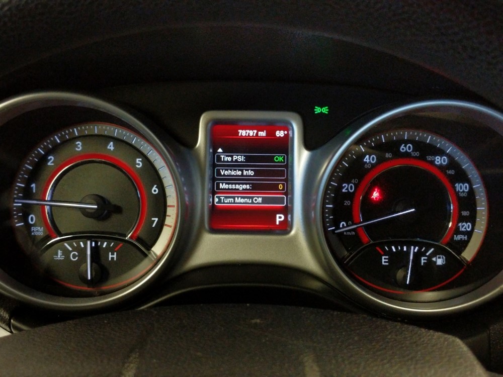 2014 Dodge Journey - Odometer Close Up