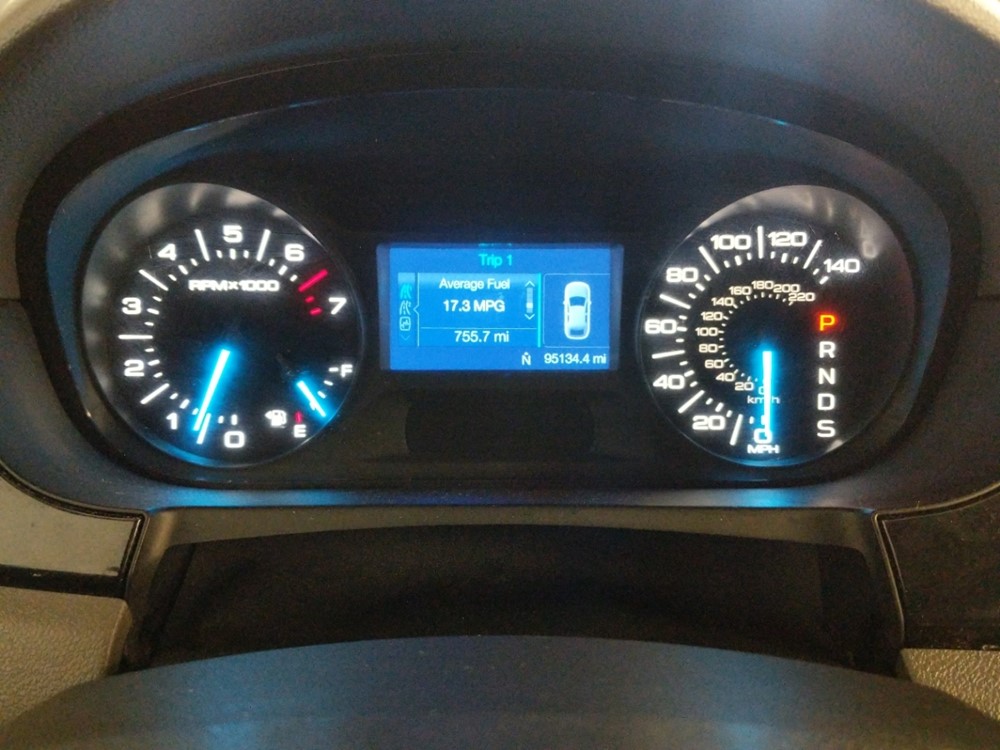 2014 Ford Edge - Odometer Close Up
