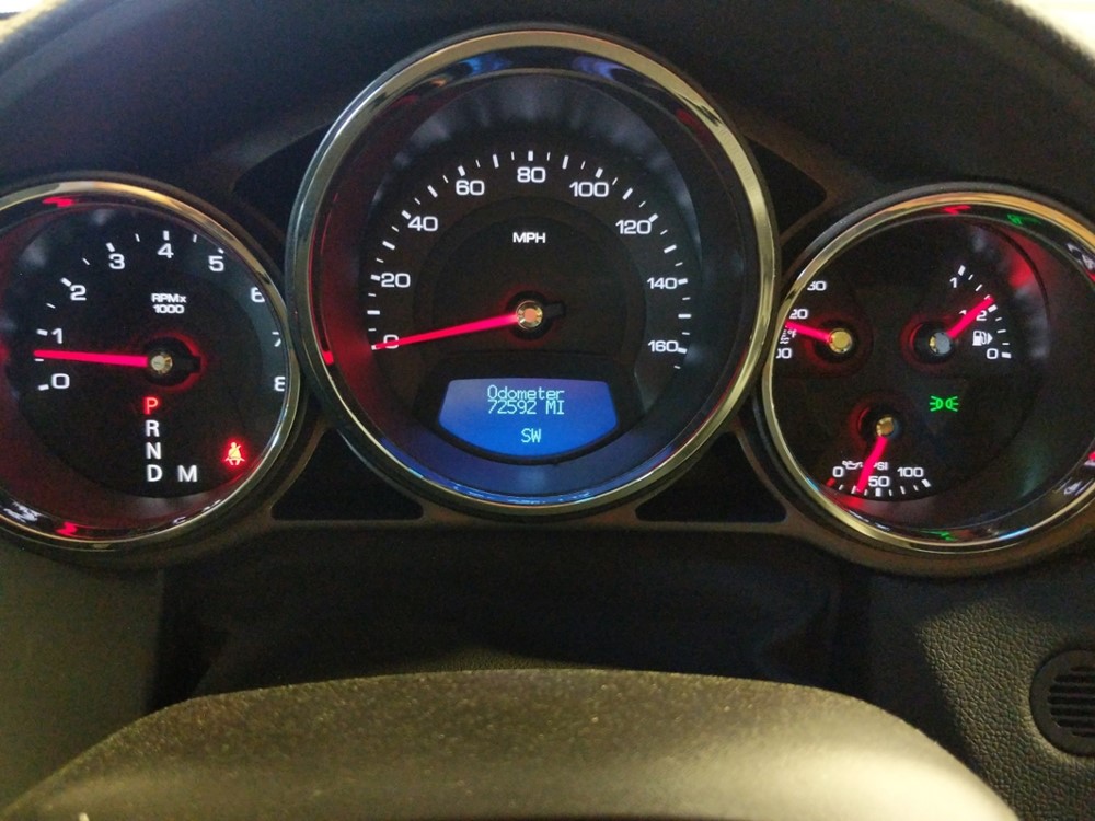 2011 Cadillac CTS - Odometer Close Up