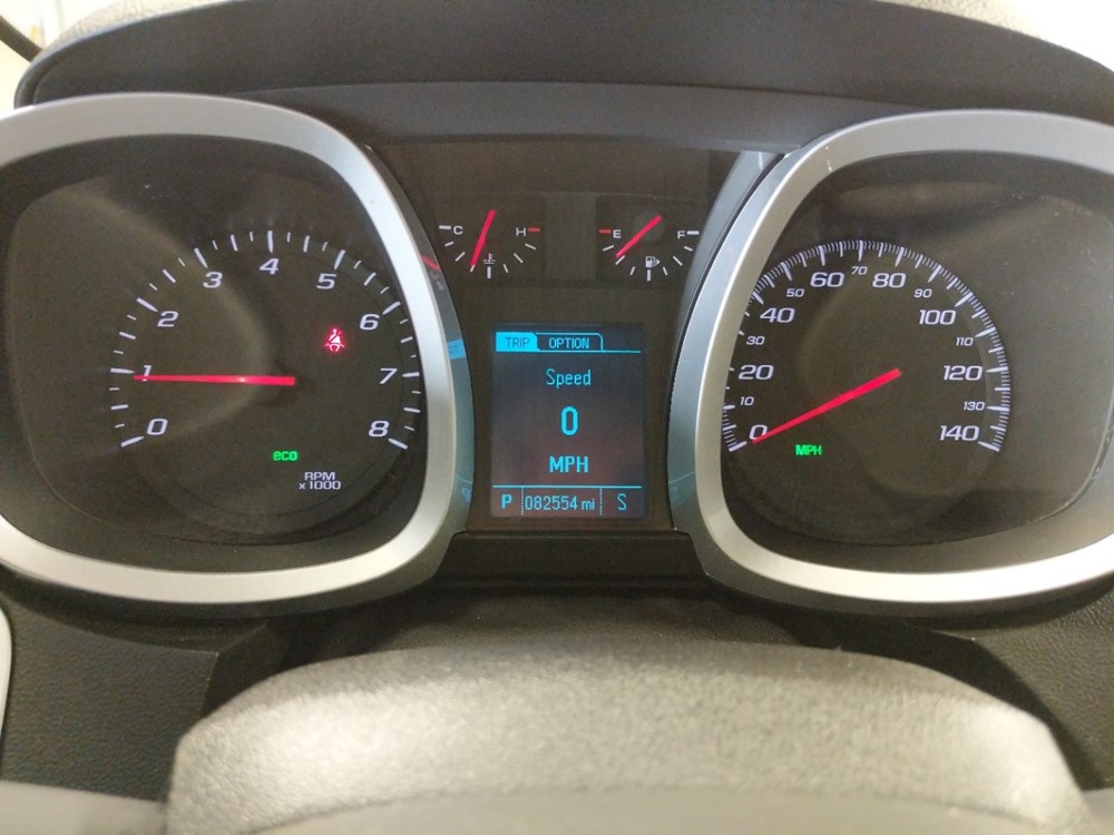 2017 Chevrolet Equinox - Odometer Close Up