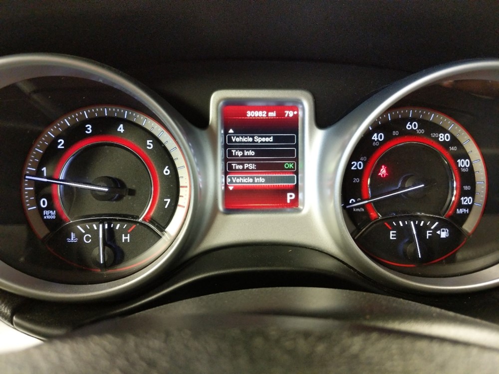 2017 Dodge Journey - Odometer Close Up