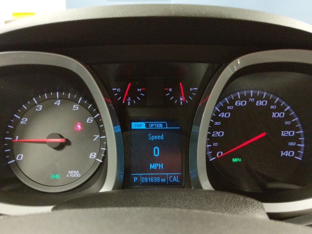 2016 Chevrolet Equinox - Odometer Close Up
