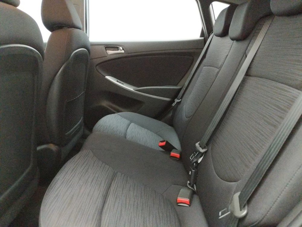 2017 Hyundai Accent - Driver Rear Seat
