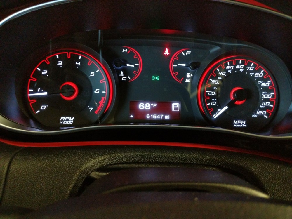 2016 Dodge Dart - Odometer Close Up