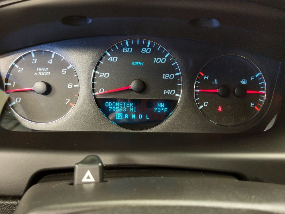 2014 Chevrolet Impala - Odometer Close Up
