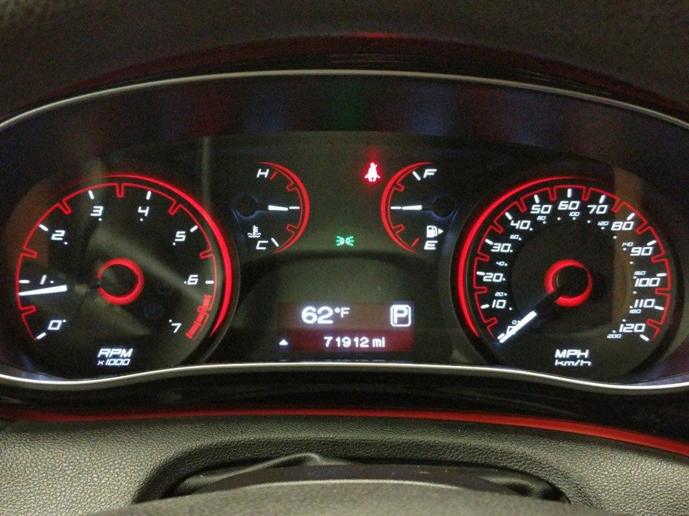 2016 Dodge Dart - Odometer Close Up