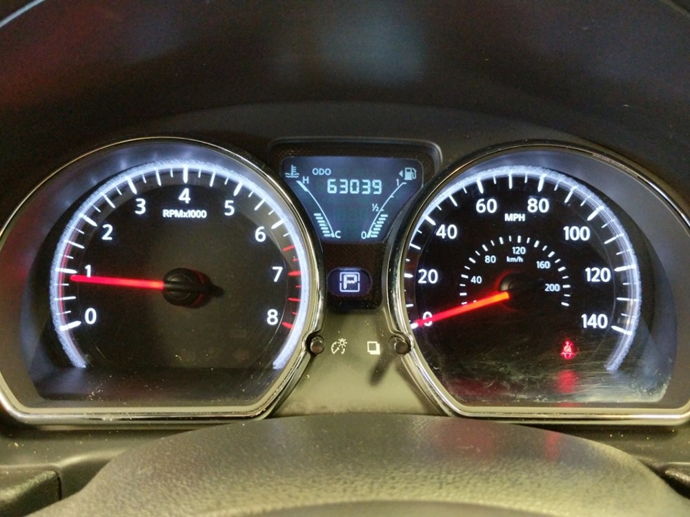 2016 Nissan Versa - Odometer Close Up
