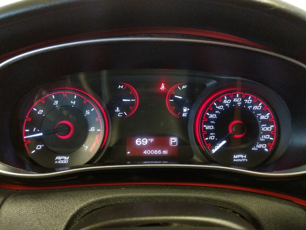 2015 Dodge Dart - Odometer Close Up