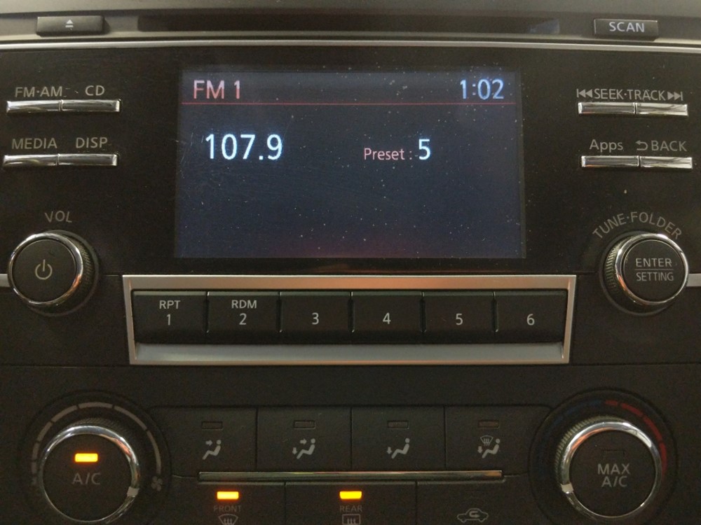2016 Nissan Altima - Stereo Package
