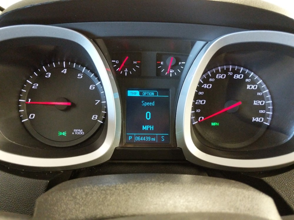 2016 Chevrolet Equinox - Odometer Close Up