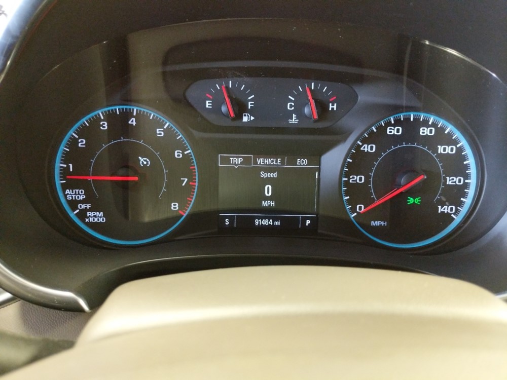 2016 Chevrolet Malibu - Odometer Close Up