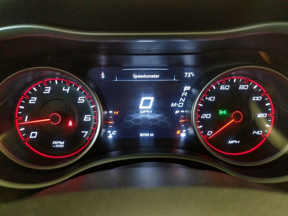 2015 Dodge Charger - Odometer Close Up