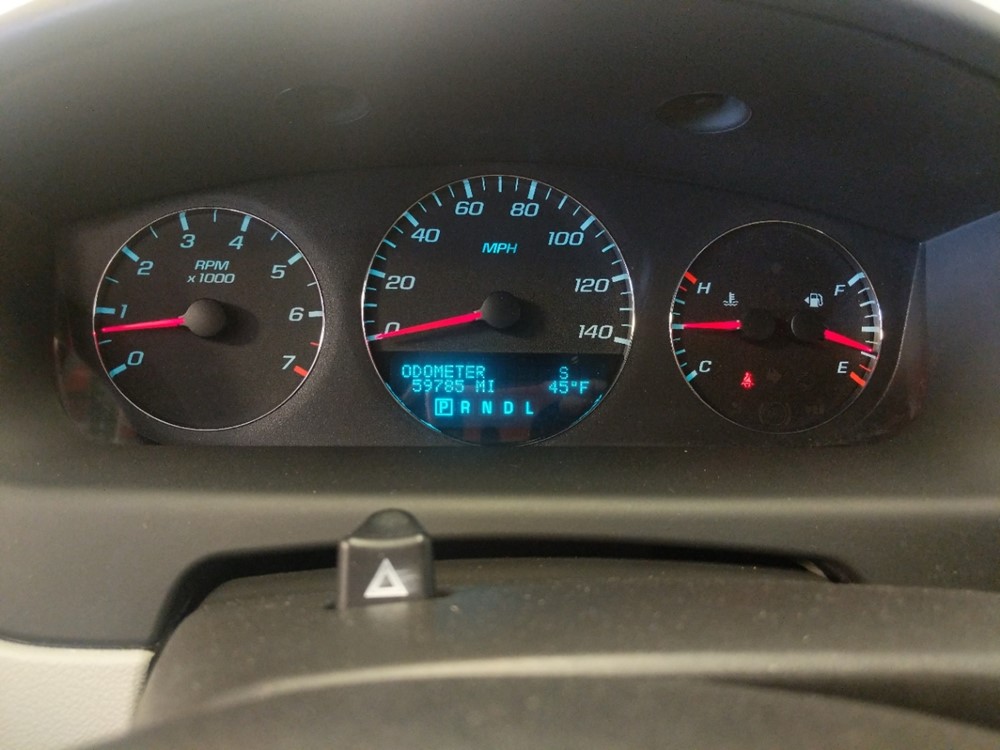 2014 Chevrolet Impala - Odometer Close Up