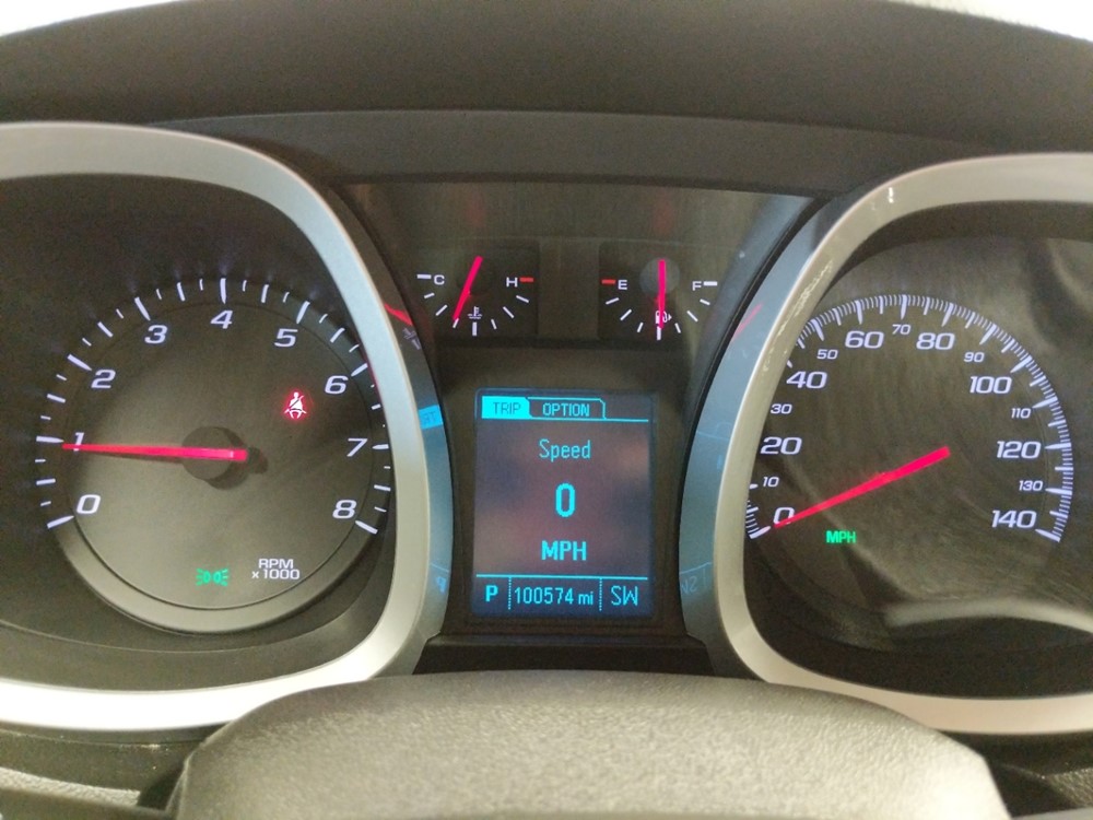 2013 Chevrolet Equinox - Odometer Close Up