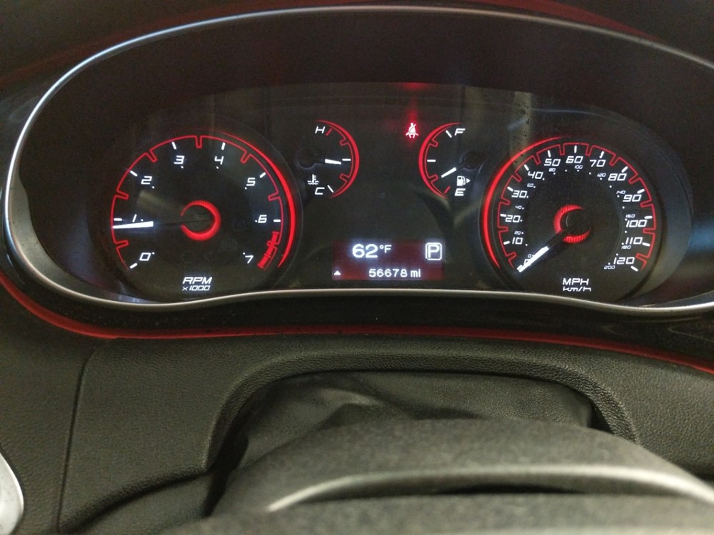 2016 Dodge Dart - Odometer Close Up