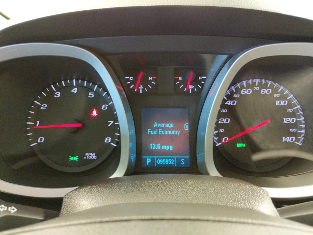 2011 Chevrolet Equinox - Odometer Close Up